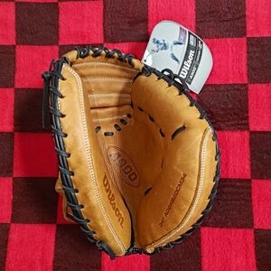 Wilson A900 34" Catcher's Mitt: WTA09RB20CM34 New